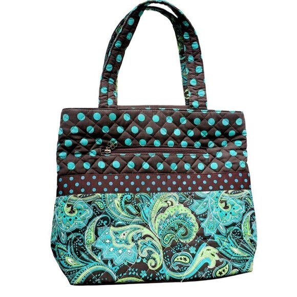 Floral Quilted shoulder Bag - Picture 2 of 9